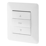 Commande volets roulants 10A - 2300W - Blanc - Artezo - Zenitech