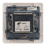 Prise TV Ø9,52mm + satellite - blanc - Artezo - Zenitech