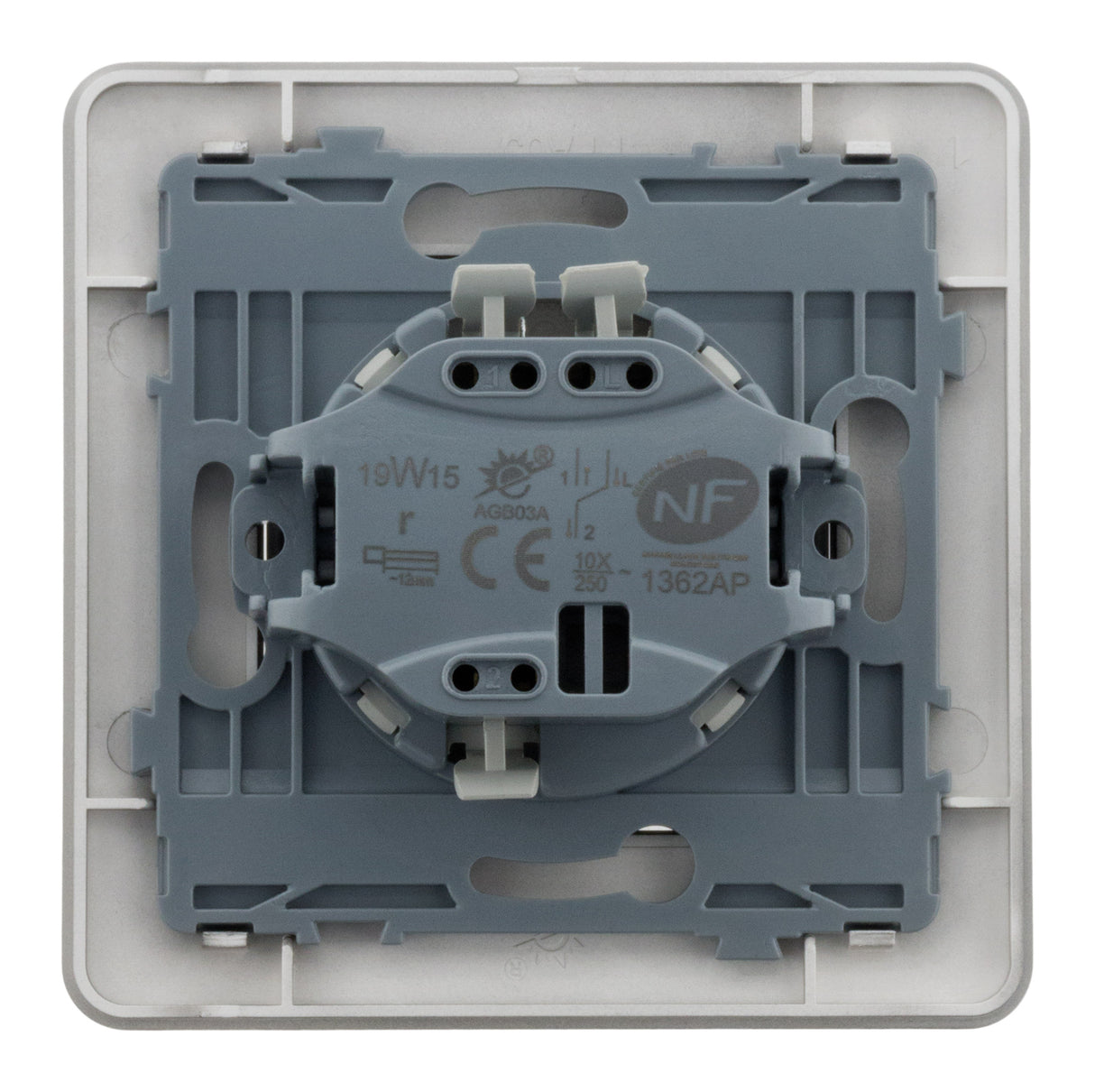 Bouton poussoir 10A - Artezo - Zenitech