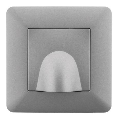 Plaque sortie de câble 16A titanium - Artezo - Zenitech