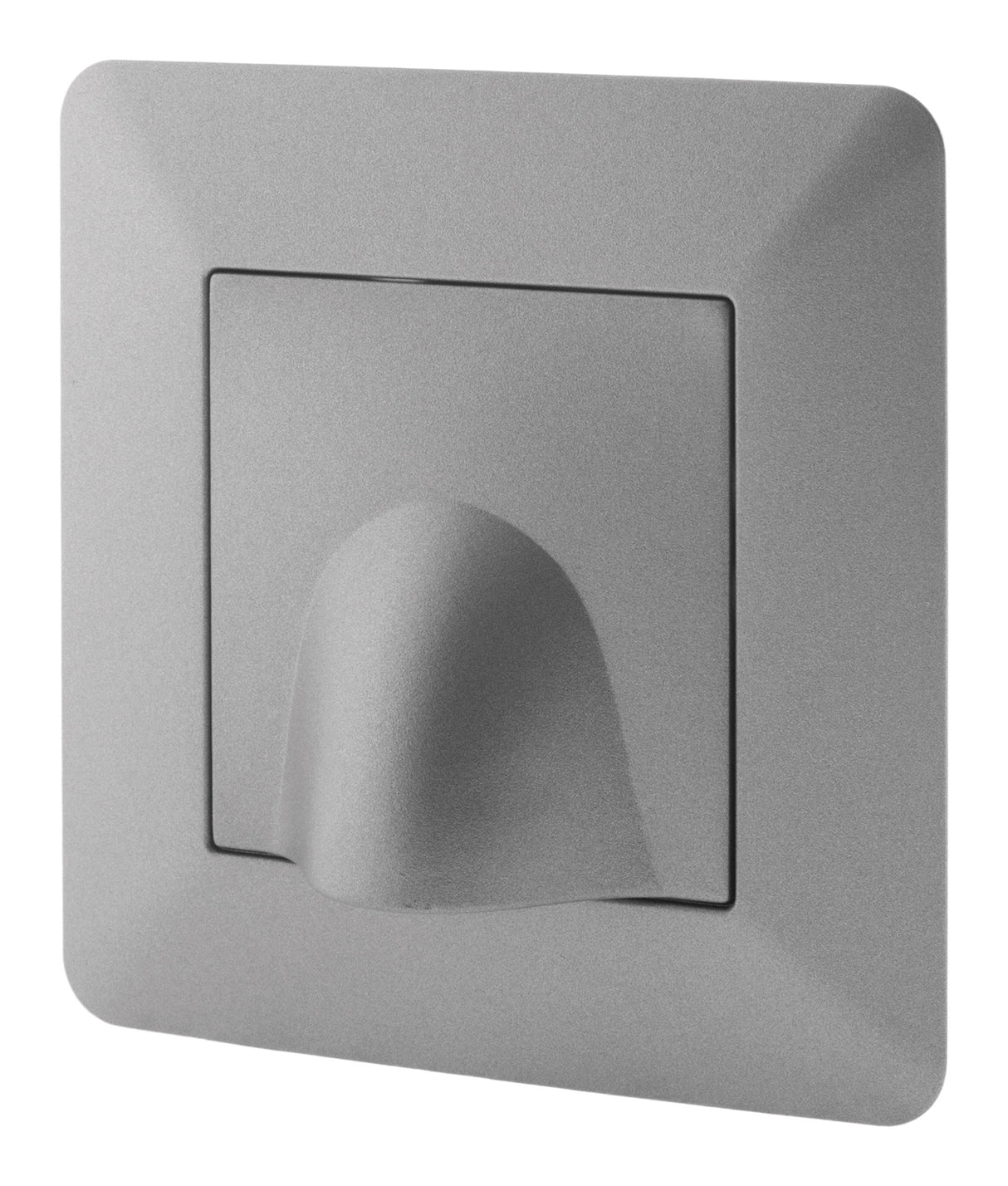 Plaque sortie de câble 16A titanium - Artezo - Zenitech