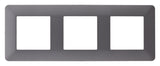 Triple plaque de finition Artezo - Zenitech