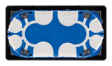 Prise 16A 2P+T Easy Eject en métal noir brossé - Kouro - Zenitech