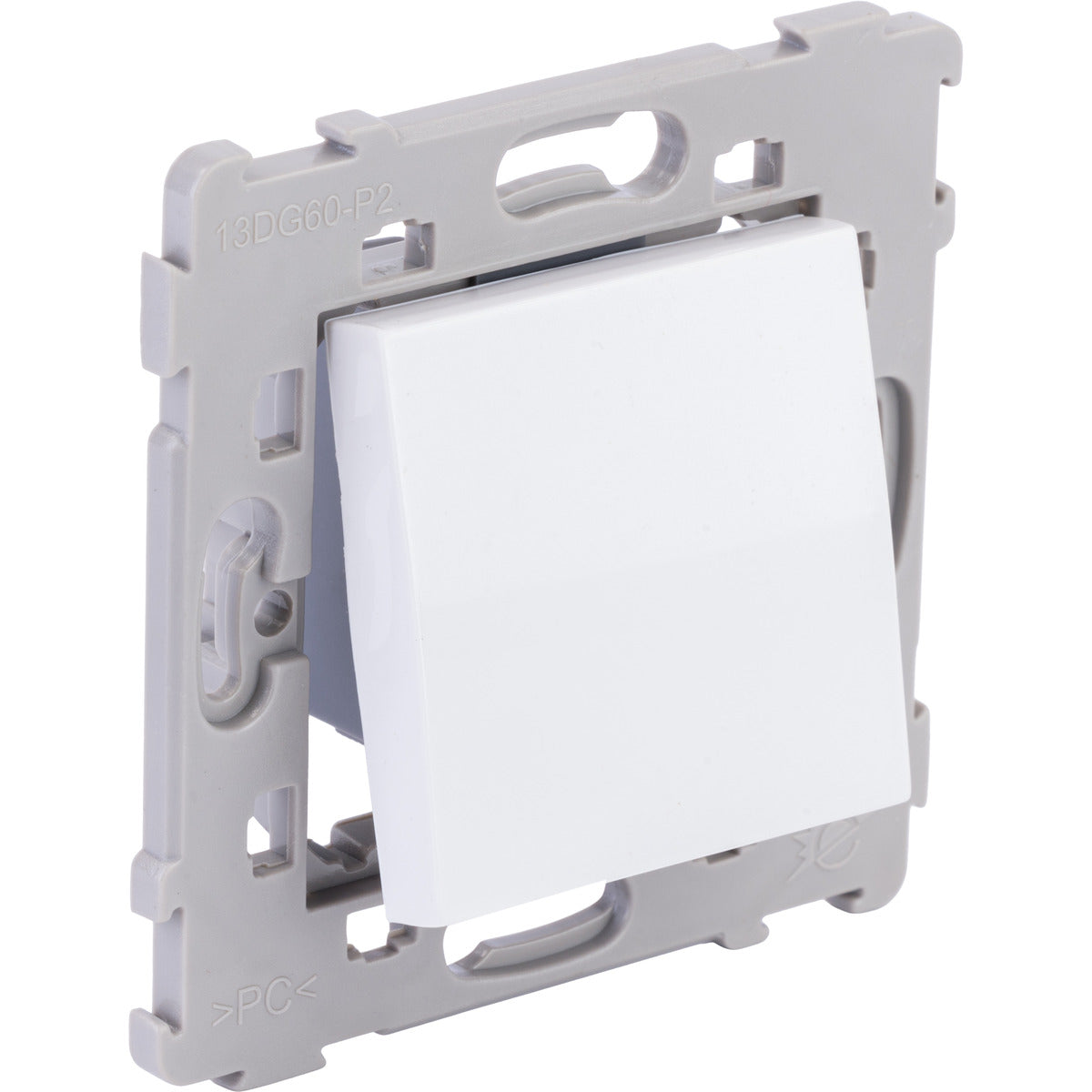 Bouton poussoir encastré Kalya - Zenitech
