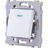 Bouton poussoir à voyant encastré Kalya - Zenitech