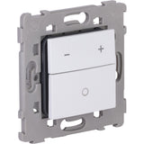 Variateur à touche encastré Kalya - Blanc et Argent - Zenitech