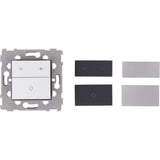 Variateur à touche encastré Kalya - Blanc et Argent - Zenitech