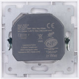 Prise + USB A encastrés + plaque de finition Kalya - Zenitech