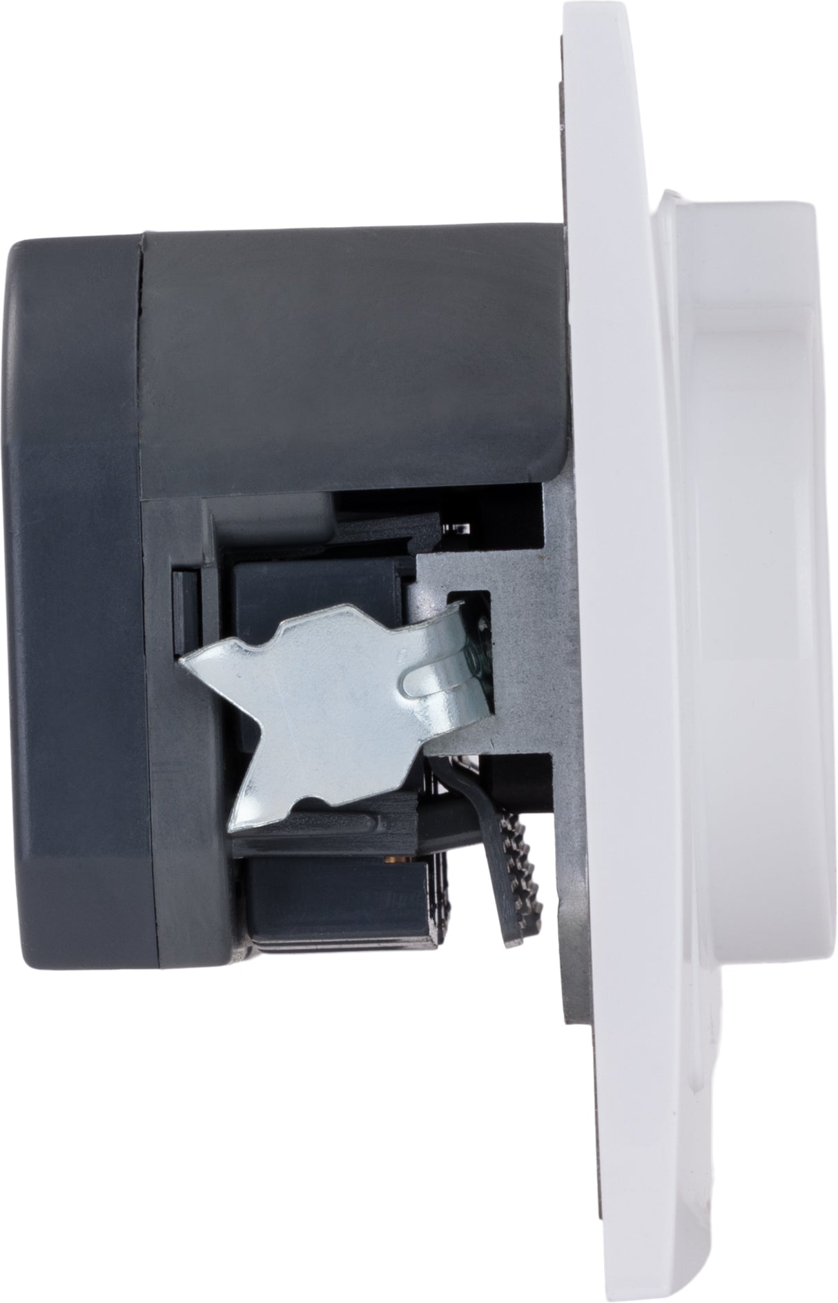 Prise + USB A encastrés + plaque de finition Kalya - Zenitech