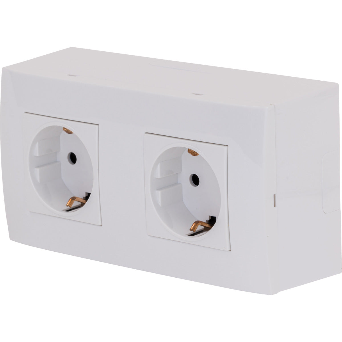 Double ou triple prise Schuko saillie + plaque Kalya - Zenitech