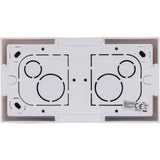 Double ou triple prise Schuko saillie + plaque Kalya - Zenitech