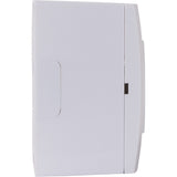 Triple prise Schuko en saillie + plaque de finition - Blanc - Kalya - Zenitech