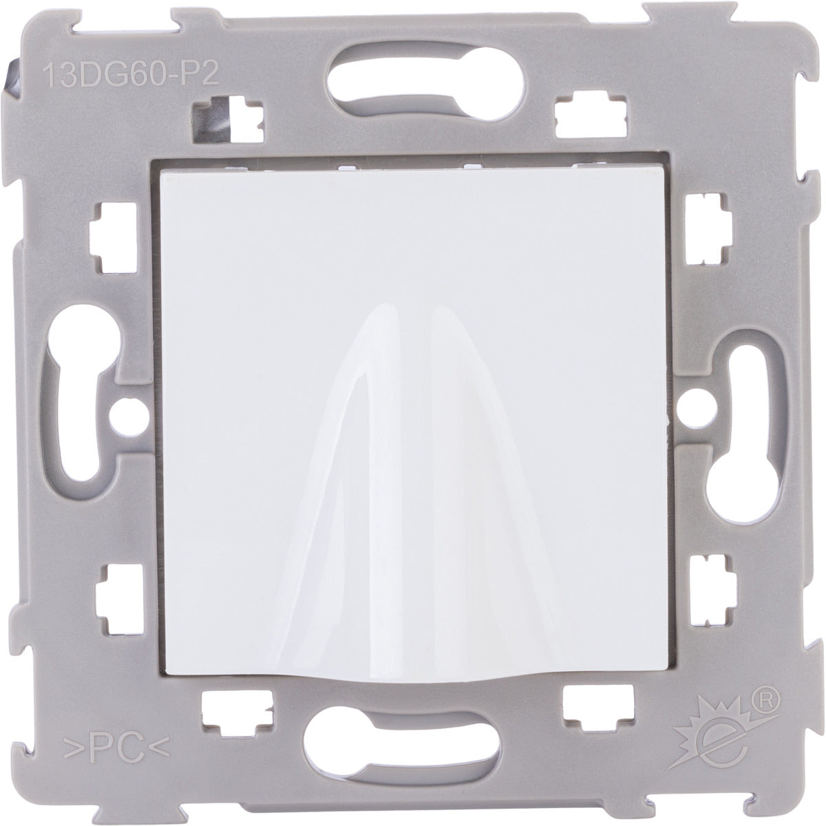 Sortie de câble encastrée Kalya - Blanc - Zenitech