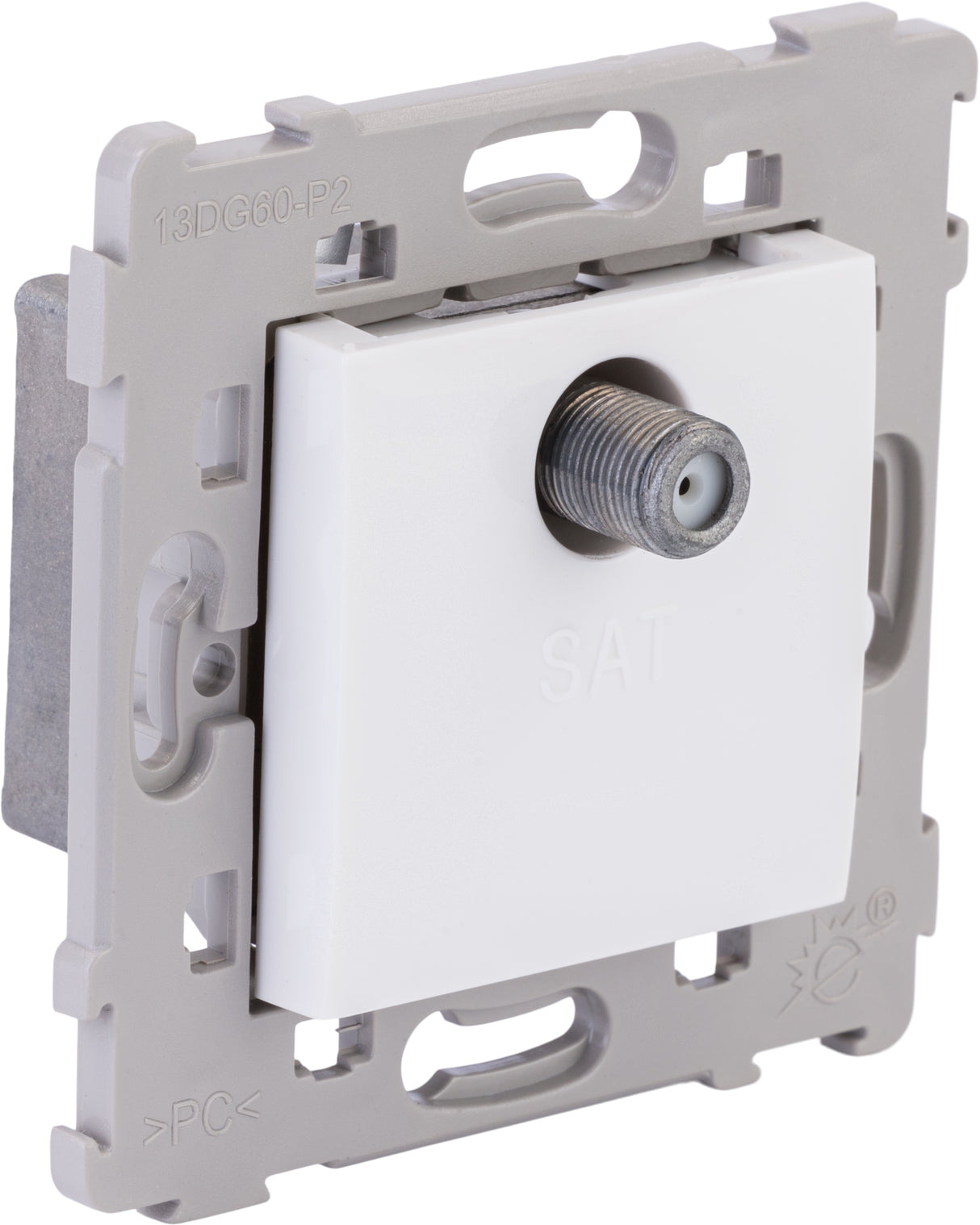 Prise satellite encastrée Ø7mm Kalya - Zenitech