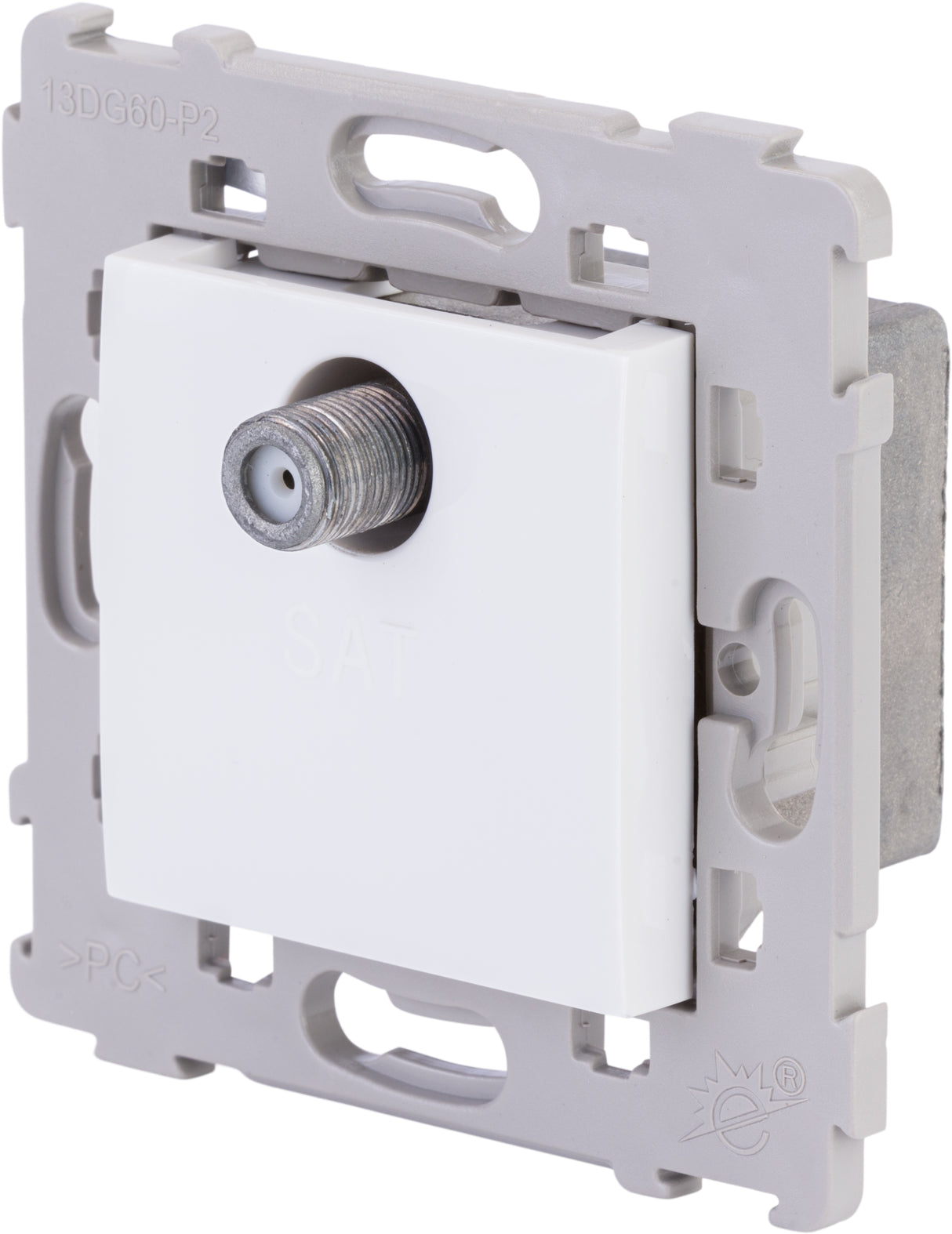 Prise satellite encastrée Ø7mm Kalya - Zenitech