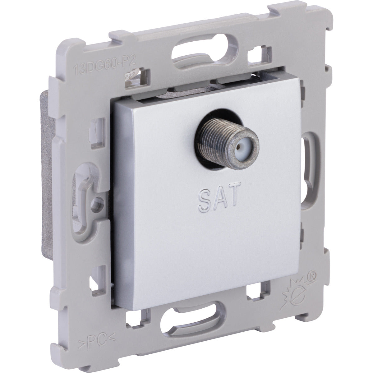 Prise satellite encastrée Ø7mm Kalya - Zenitech