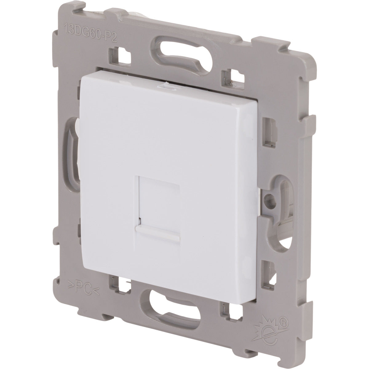 Prise RJ11 encastrée Kalya - Zenitech