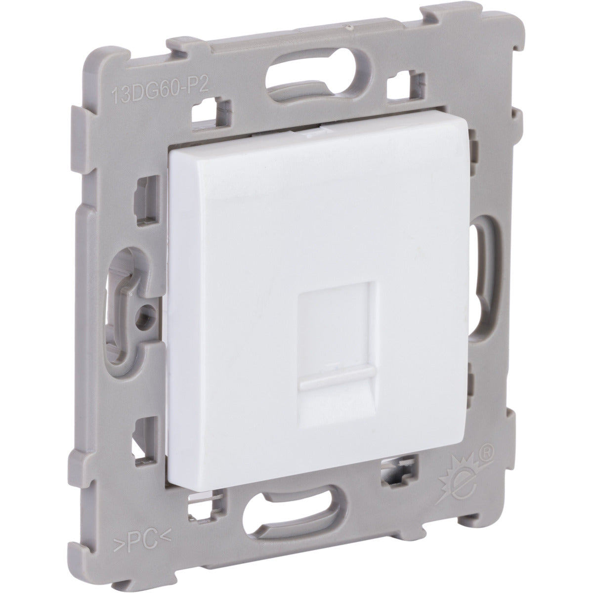 Prise RJ45 encastrée Kalya - Zenitech