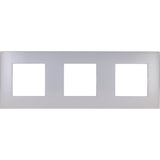 Plaque de finition triple Kalya - Zenitech