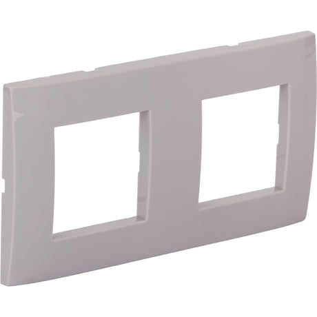 Plaque de finition double Kalya - Zenitech