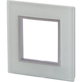 Plaque de finition simple en verre Kalya - Zenitech