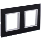 Plaque de finition double en verre Kalya - Zenitech
