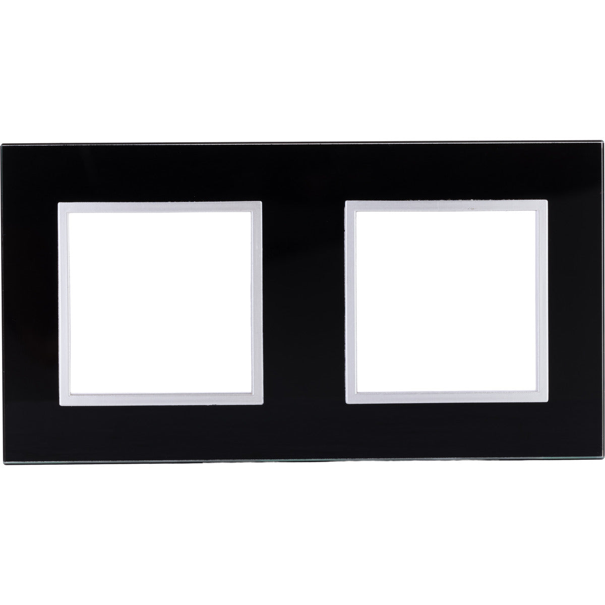 Plaque de finition double en verre Kalya - Zenitech