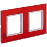 Plaque de finition double en verre Kalya - Zenitech