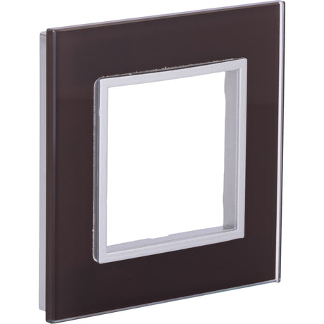 Plaque de finition simple en verre Kalya - Zenitech