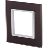 Plaque de finition simple en verre Kalya - Zenitech