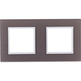 Plaque de finition double en verre Kalya - Zenitech