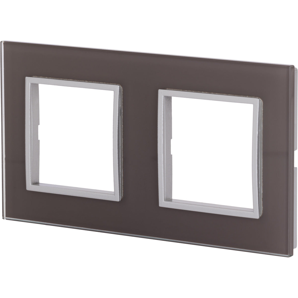 Plaque de finition double en verre Kalya - Zenitech