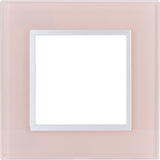 Plaque de finition simple en verre Kalya - Zenitech