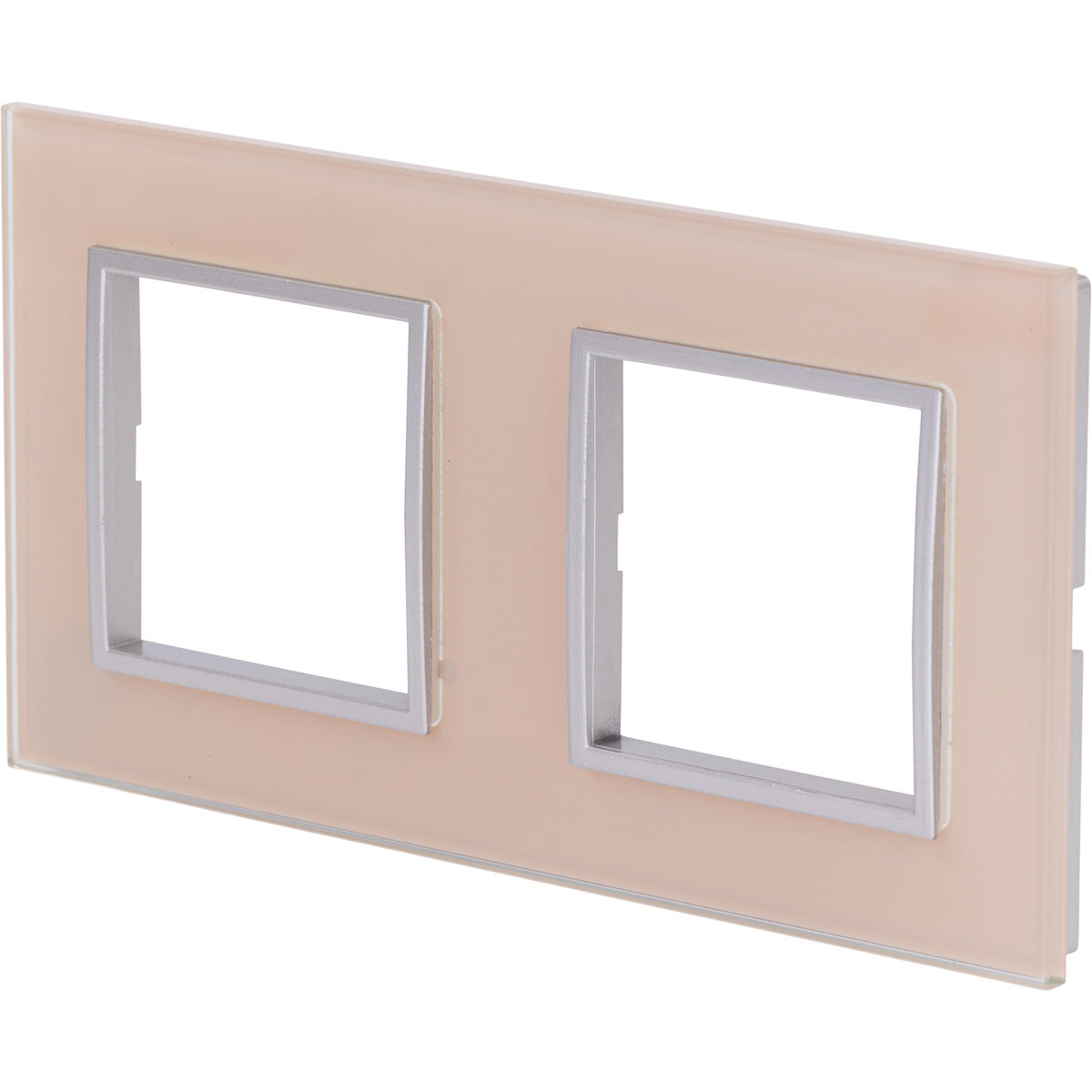 Plaque de finition double en verre Kalya - Zenitech