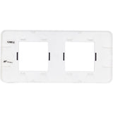 Plaque de finition double Kalya - Zenitech
