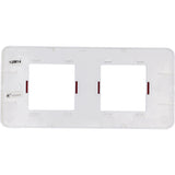 Plaque de finition double Kalya - Zenitech