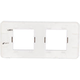 Plaque de finition double Kalya - Zenitech