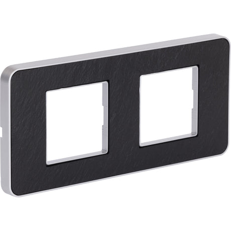 Plaque de finition double Kalya - Zenitech