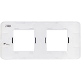 Plaque de finition double Kalya - Zenitech
