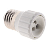 Adaptateur de douille E27 vers GU10 à visser - Compatible LED - Blanc - Zenitech