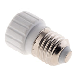 Adaptateur de douille E27 vers GU10 à visser - Compatible LED - Blanc - Zenitech