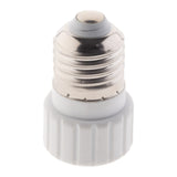 Adaptateur de douille E27 vers GU10 à visser - Compatible LED - Blanc - Zenitech