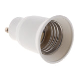 Adaptateur de douille GU10 vers E27 à baïonnette - ampoules LED et halogènes - Blanc - Zenitech