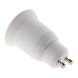 Adaptateur de douille GU10 vers E27 à baïonnette - ampoules LED et halogènes - Blanc - Zenitech