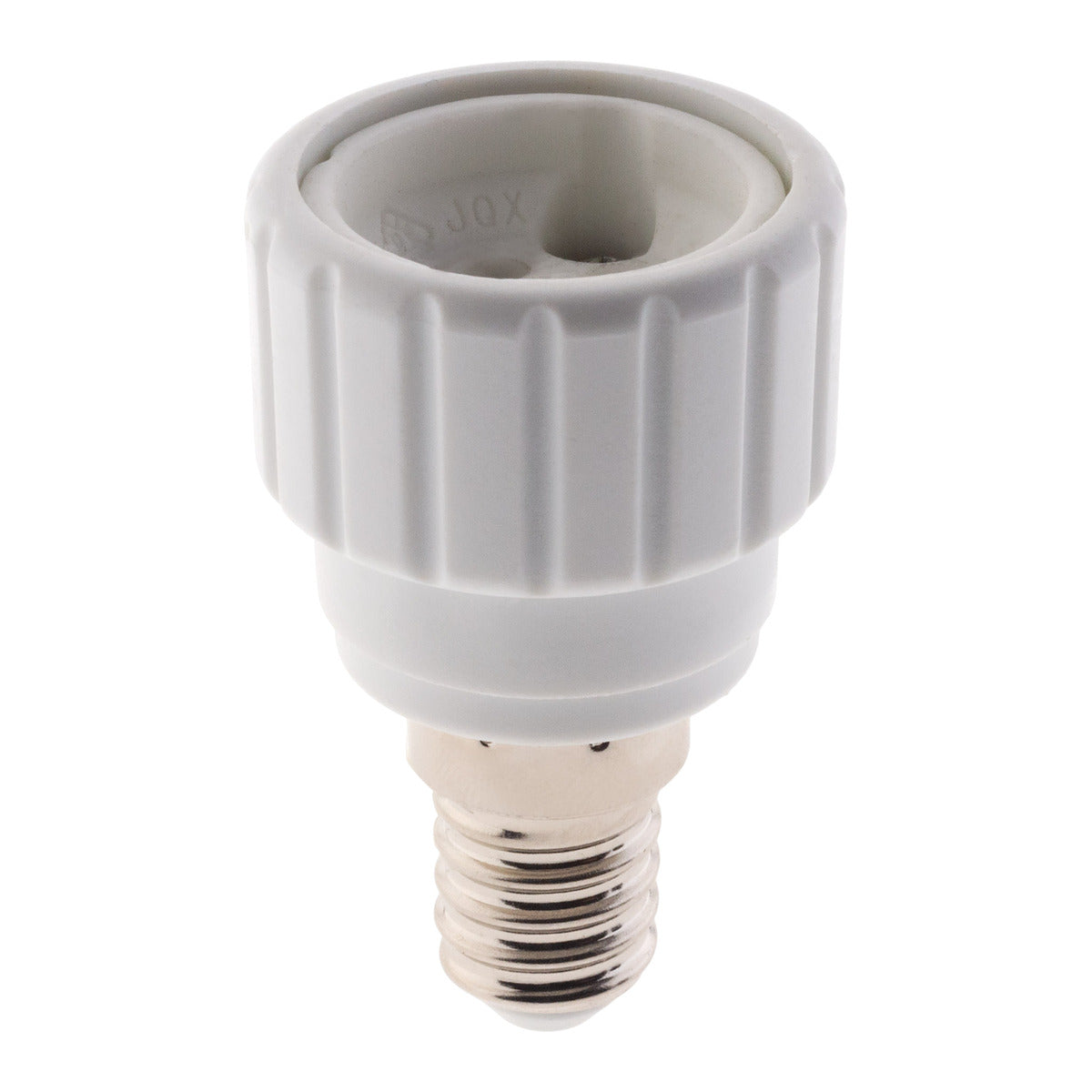 Adaptateur de douille E14 vers GU10 à visser - ignifuge - Blanc - Zenitech