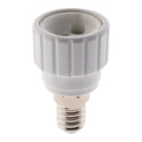 Adaptateur de douille E14 vers GU10 à visser - ignifuge - Blanc - Zenitech
