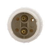 Douille B22 Nylon simple bague - Blanc - Zenitech