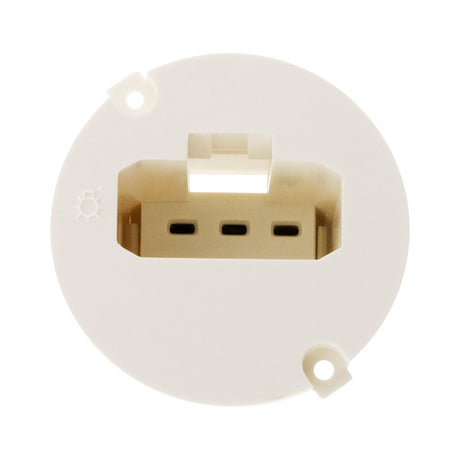 Lot de 5 couvercles DCL pour boîte applique Ø50mm - Blanc - Zenitech