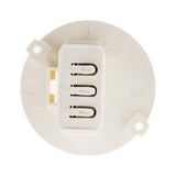 Lot de 5 couvercles DCL pour boîte applique Ø50mm - Blanc - Zenitech