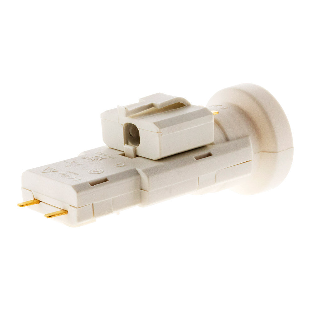 Douille avec Fiche DCL 6A 250V B22 - Blanc - Zenitech